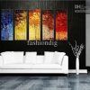 Modern Abstract Huge Oil Painting Wall Art (Photo 8 of 15)