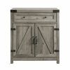 Woven Paths Barn Door Tv Stands in Multiple Finishes (Photo 12 of 15)