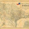 Texas Map Wall Art (Photo 4 of 20)
