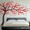 Red Cherry Blossom Wall Art (Photo 15 of 20)