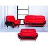 Sofa Red and Black (Photo 4 of 20)