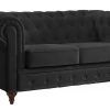 Tufted Leather Chesterfield Sofas (Photo 17 of 20)