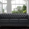 Tufted Leather Chesterfield Sofas (Photo 1 of 20)