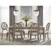 Jaxon Grey 6 Piece Rectangle Extension Dining Sets With Bench & Uph Chairs (Photo 6 of 25)