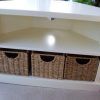 Atlanta White Corner Tv Unit | Dunelm. One Size Available In W intended for Latest White Corner Tv Cabinets (Photo 4880 of 7825)