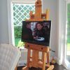 Easel Tv Stands for Flat Screens (Photo 2 of 20)