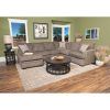 Fletcher Spacious Sectional With Chaise Loungeklaussner | Decor for Norfolk Chocolate 3 Piece Sectionals With Raf Chaise (Photo 6540 of 7825)