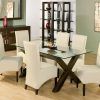 Dining Room Glass Tables Sets (Photo 10 of 25)