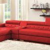 Red Sofas (Photo 4 of 15)