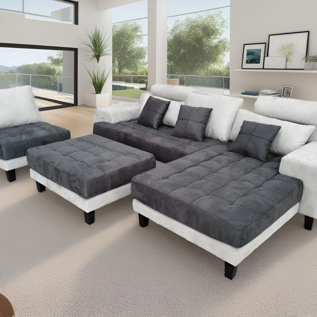 The 15 Best Collection of Dark Gray Sectional Sofas