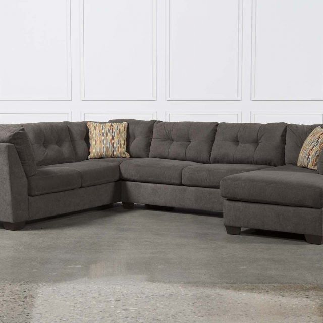 2024 Latest Mcdade Graphite 2 Piece Sectionals with Laf Chaise