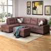 3Pc Miles Leather Sectional Sofas With Chaise (Photo 4 of 15)