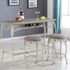 Moorehead 3 Piece Counter Height Dining Sets (Photo 12 of 25)