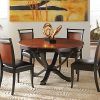 Caira Black 5 Piece Round Dining Sets With Upholstered Side Chairs (Photo 21 of 25)