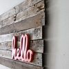 Wall Accents Made From Pallets (Photo 3 of 15)