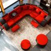Black and Red Sofas (Photo 17 of 20)