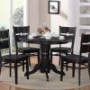 Combs 5 Piece 48 Inch Extension Dining Sets With Pearson White Chairs (Photo 15 of 25)