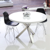 White Circle Dining Tables (Photo 21 of 25)