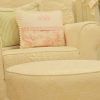 Bailey Linen Flare Arm Wing Skirted Swivel Gliders (Photo 25 of 25)