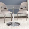 Ina Pewter 60 Inch Counter Tables With Frosted Glass (Photo 19 of 25)