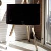 Wooden Tv Stand With Wheels (Photo 16 of 20)