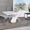 White Gloss Dining Tables 140Cm (Photo 15 of 25)