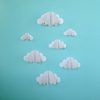 3D Clouds Out of Paper Wall Art (Photo 1 of 20)