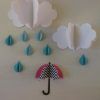 3D Clouds Out of Paper Wall Art (Photo 5 of 20)