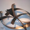 Abstract Metal Sculpture Wall Art (Photo 12 of 15)