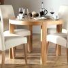 Round Oak Dining Tables and Chairs (Photo 19 of 25)
