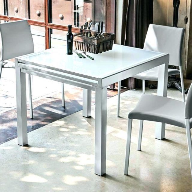 25 Ideas of Extendable Square Dining Tables