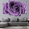 Purple Wall Art Canvas (Photo 13 of 20)