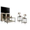 House Furniture Set 4 Piece: Coffee Table,tv Cabinet,sideboard And in Most Up-to-Date Tv Stand Coffee Table Sets (Photo 7153 of 7825)
