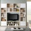 White Bookcase With Tv Stand - Thesecretconsul for Most Recent Tv Stands and Bookshelf (Photo 3509 of 7825)