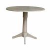 Round Pedestal Dining Tables With One Leaf (Photo 7 of 15)
