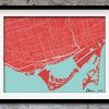 Toronto Map Wall Art (Photo 16 of 20)