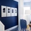 Navy Wall Accents (Photo 1 of 15)