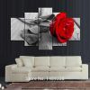 Roses Canvas Wall Art (Photo 1 of 15)