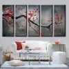 Cherry Blossom Oil Painting Modern Abstract Wall Art (Photo 16 of 20)