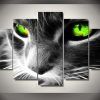 Cat Canvas Wall Art (Photo 3 of 25)