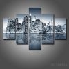 Black and White New York Canvas Wall Art (Photo 6 of 20)