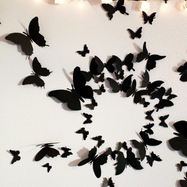  Best 20+ of Butterflies 3d Wall Art