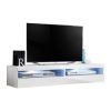 Modern Black Floor Glass Tv Stands for Tvs Up to 70 Inch (Photo 5 of 15)