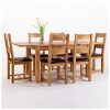 Oak Extending Dining Tables and 6 Chairs (Photo 10 of 25)