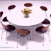 White Gloss Round Extending Dining Tables (Photo 25 of 25)