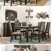 Wyatt 6 Piece Dining Sets With Celler Teal Chairs (Photo 16 of 25)
