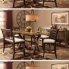 Wyatt 7 Piece Dining Sets With Celler Teal Chairs (Photo 18 of 25)