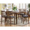 Caden 6 Piece Dining Sets With Upholstered Side Chair (Photo 24 of 25)
