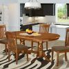 Vintage Brown 48-Inch Round Dining Tables (Photo 8 of 15)