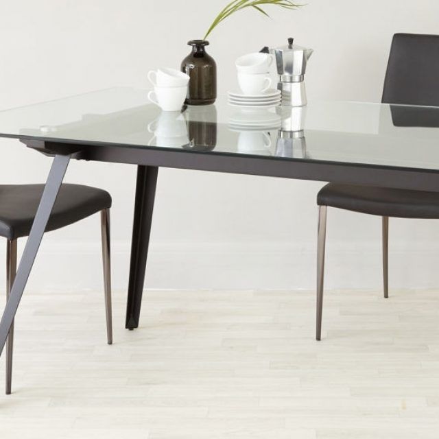 25 The Best Dining Tables Black Glass